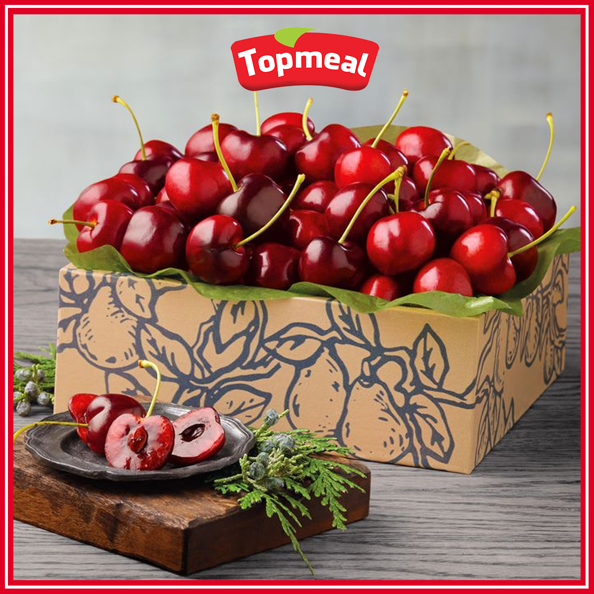 HCM - Cherry đỏ nhập khẩu (100 g) - [Giao nhanh TPHCM]