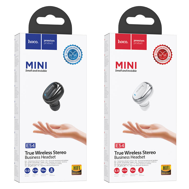 Tai nghe Mini 1 tai Bluetooth HOCO E54 Hàng chính hãng