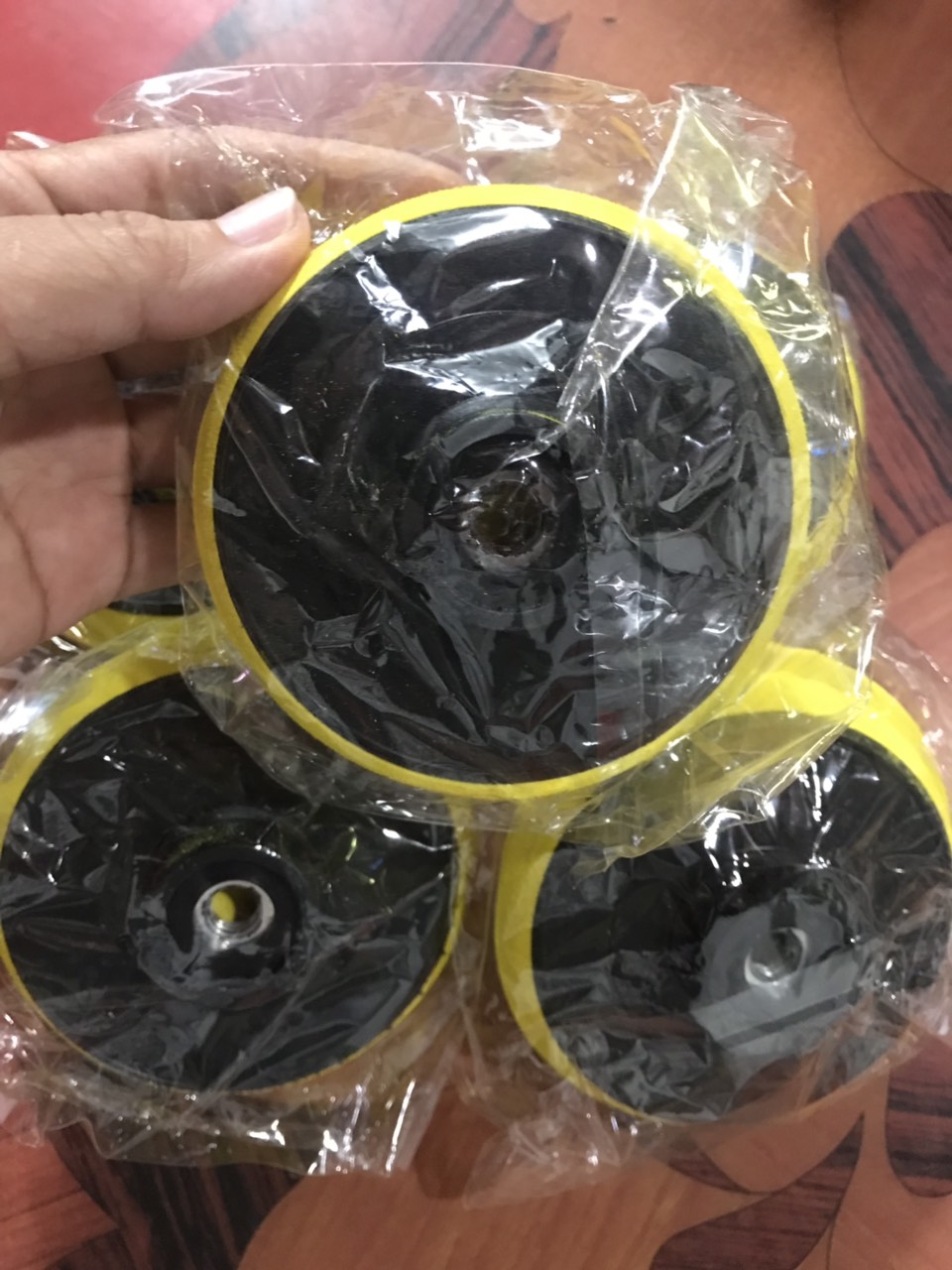 Đế chà nhám tròn 4 inch (combo 5 cái)