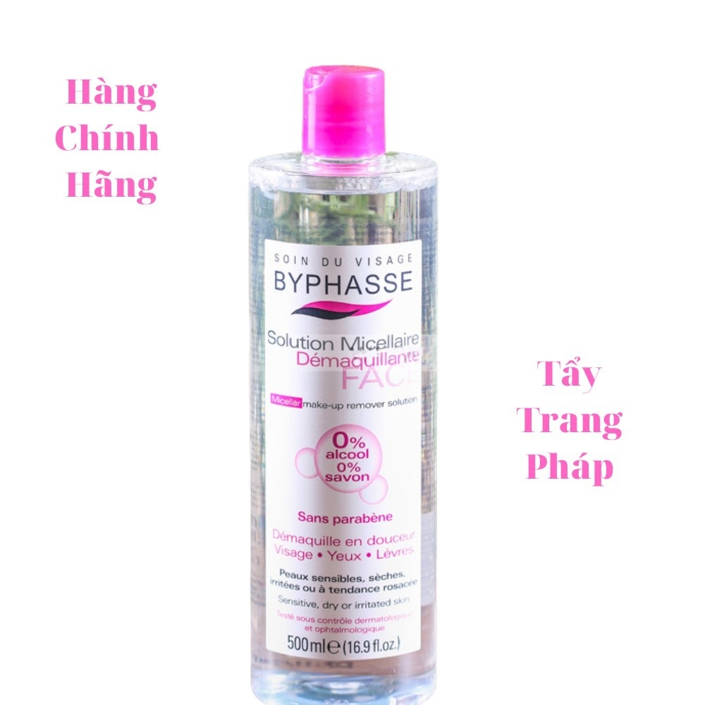 Nước Tẩy Trang Byphasse Solution Micerallaire Face 500ml