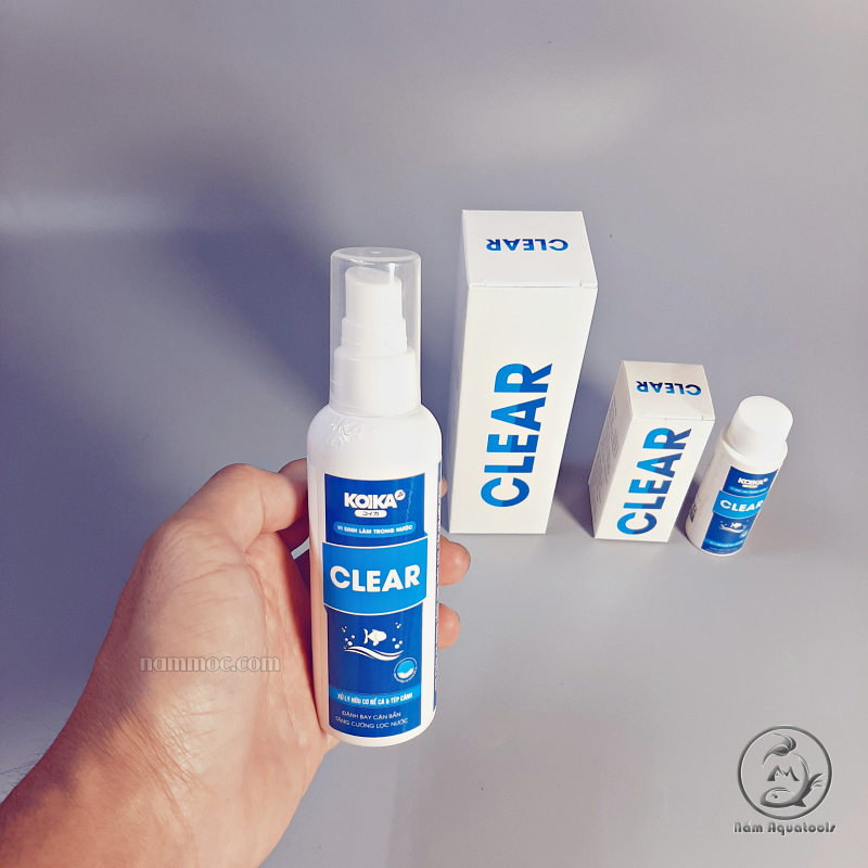 Koika clear | men vi sinh phân huỷ -xử lý nước cho bể cá thuỷ sinh