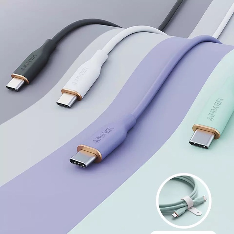 Cáp Anker Flow Type C to C 100W (Không Hộp) A8552/8553