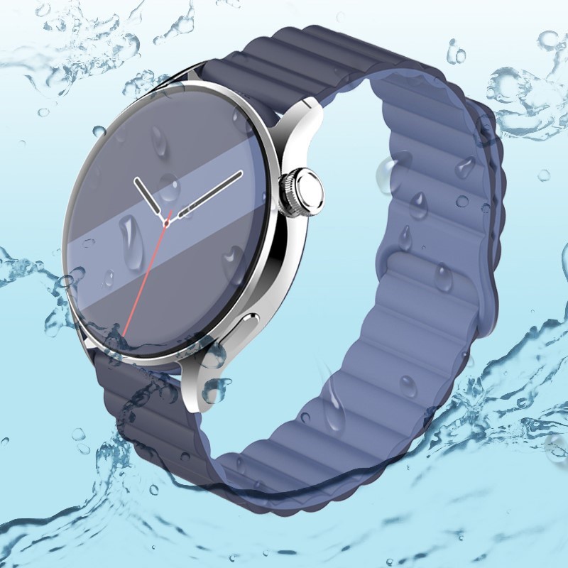 Silicone Magnetic Loop Strap For COROS PACE Pro / COROS PACE 3 / Coros Pace 2 SmartWatch bracelet Soft Silicone band