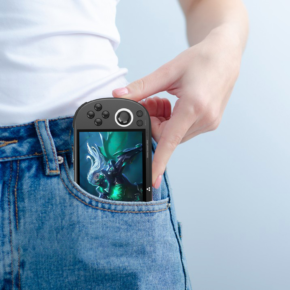 Trimui Smart Pro Handheld Game Console 4.96''IPS Screen Linux System RGB -Option -Case and Film-Option -Case and Film.