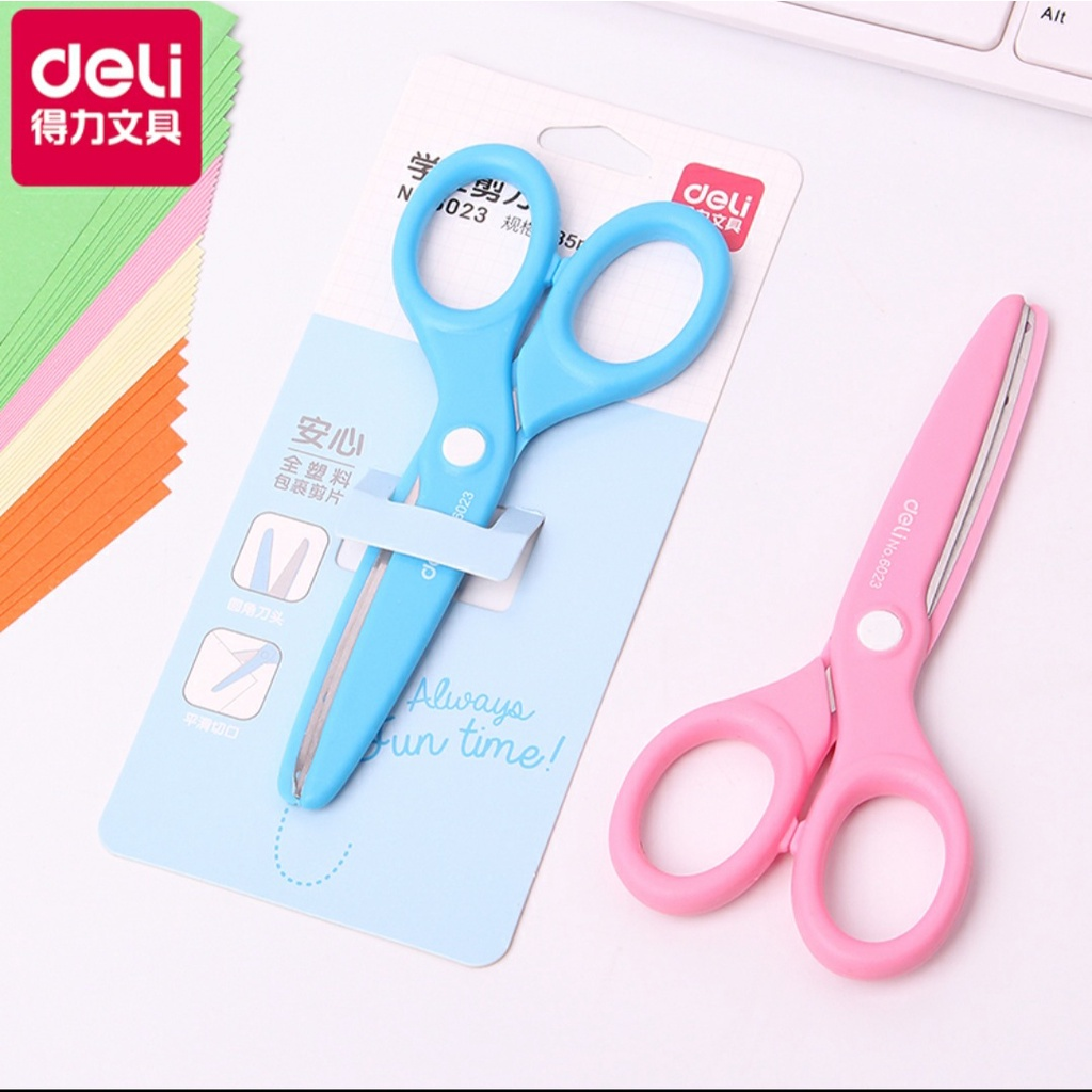 Kéo học sinh deli 6023 135mm