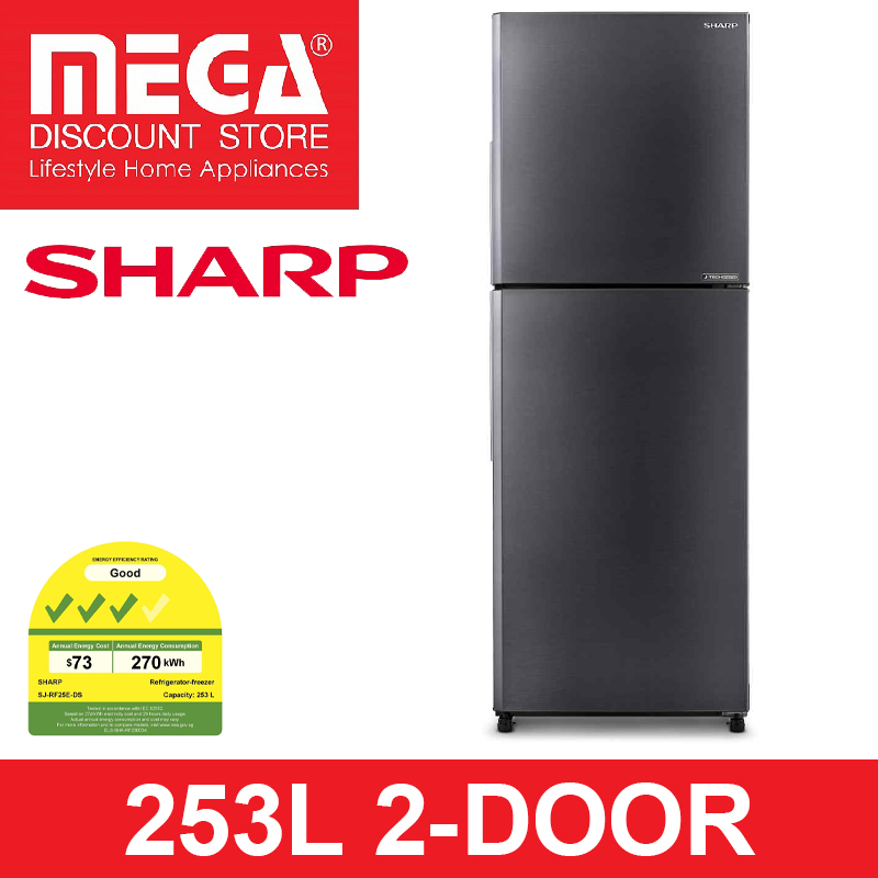 Sharp Sj Rf E Ds L Door Fridge Ticks Lazada Singapore