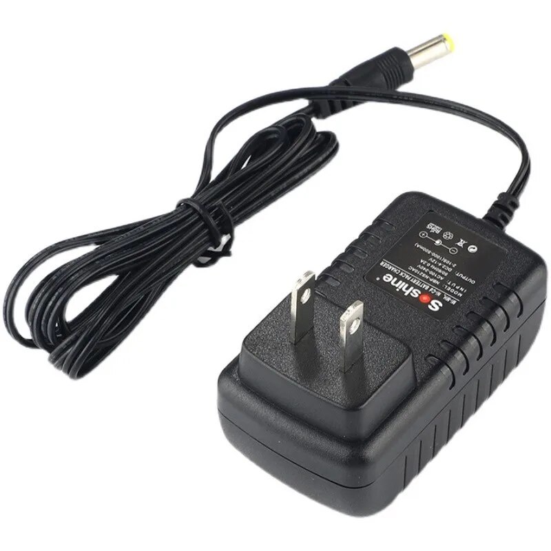 【Limited Time Only】 2s-10s NIMH NiCd charger 2.4V 3.6V 6v 4.8v 7.2V 8.4V 9.6v 12v 0.5A-1A NIMH charger with 8 connectors.