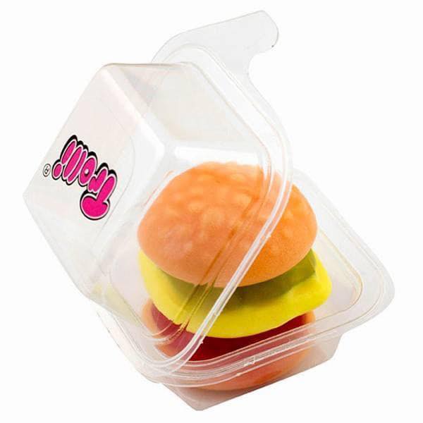 HCM- 1 cái mini burger Trolli Đức HSD 12/2022
