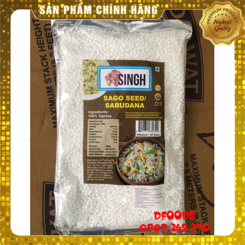Bột Báng - Hạt Sago Sabudana