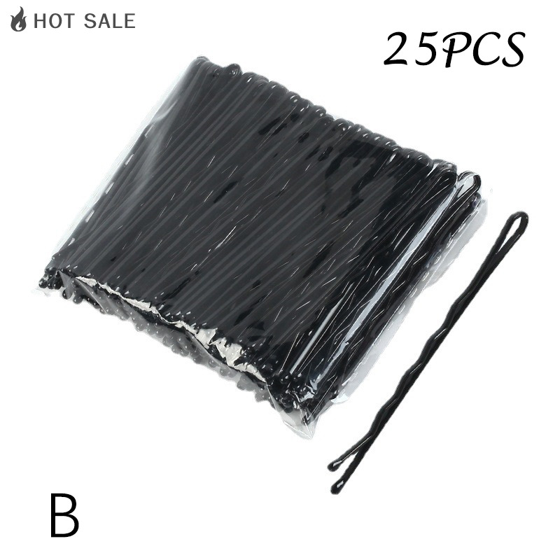 🔥HOT SALE🔥 25 cái kẹp tóc 5.5cm Kẹp Tóc Nữ Kẹp tóc xoăn lượn sóng kẹp tóc kiểu tóc phụ nữ Bobby pins phụ kiện tạo kiểu tóc