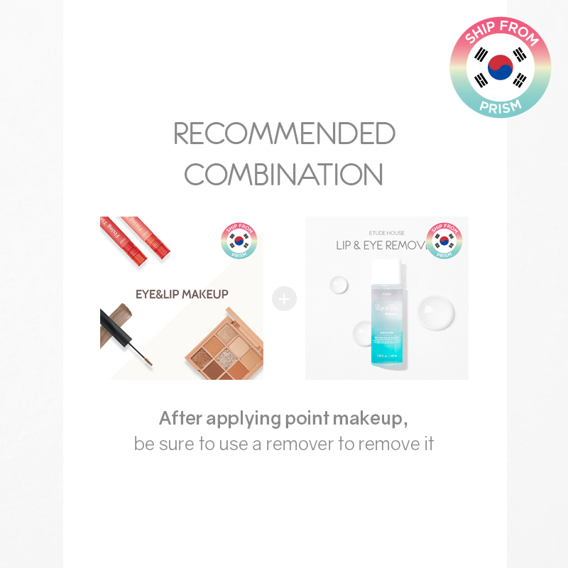 Tẩy Trang Mắt & Môi Etude House Từ PRISM