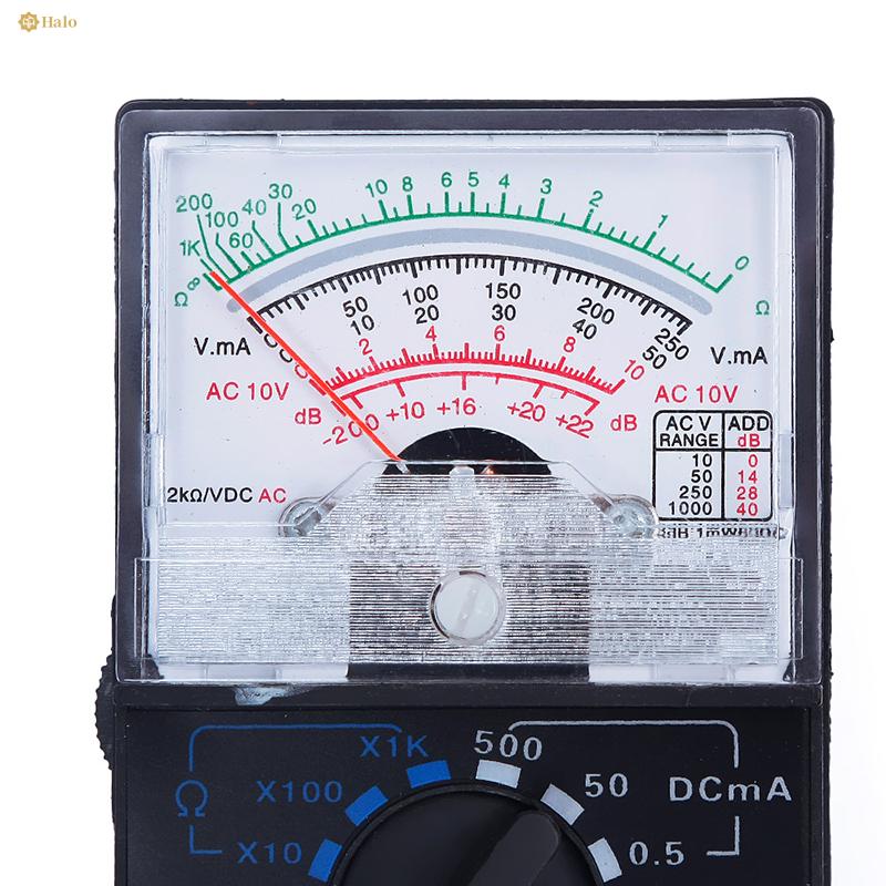 Halo điện AC/DC Ohm Vôn kế Ampe kế đồng hồ vạn năng máy kiểm thử đa chức năng MF-110A