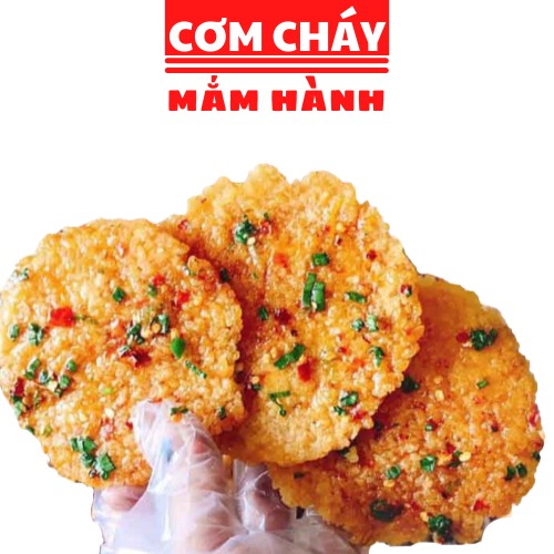 Siêu Ăn Vặt - Cơm Cháy Mắm Hành Thơm Ngon Giòn Giụm.