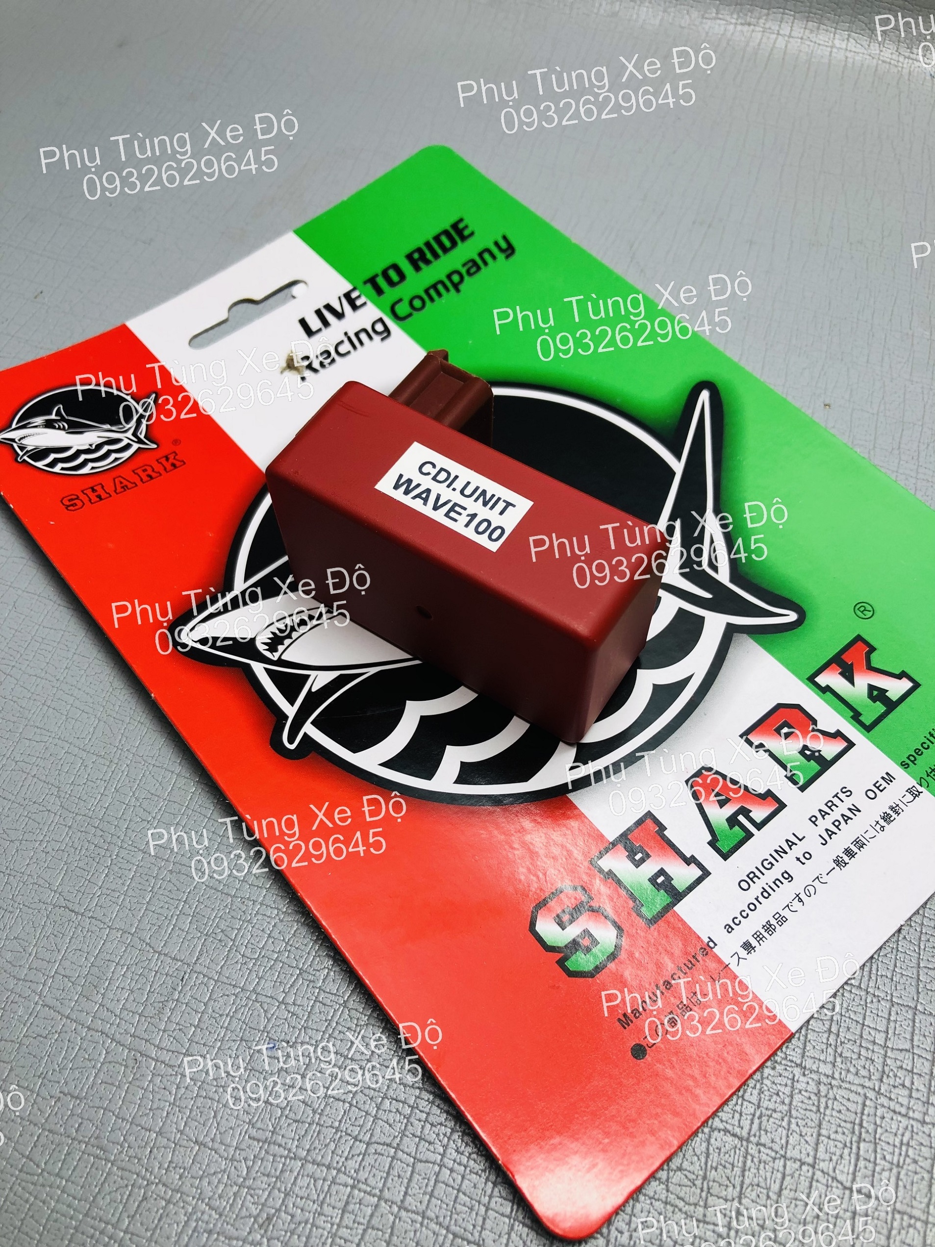 IC Shark Wave 100 / Dream 100 mở tua
