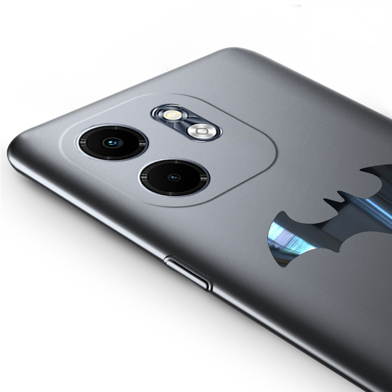 Phone case infinix Smart 9 Case Smooth Metal Bat Man Marvel DC Design Protector Back cover infinix Smart9. 