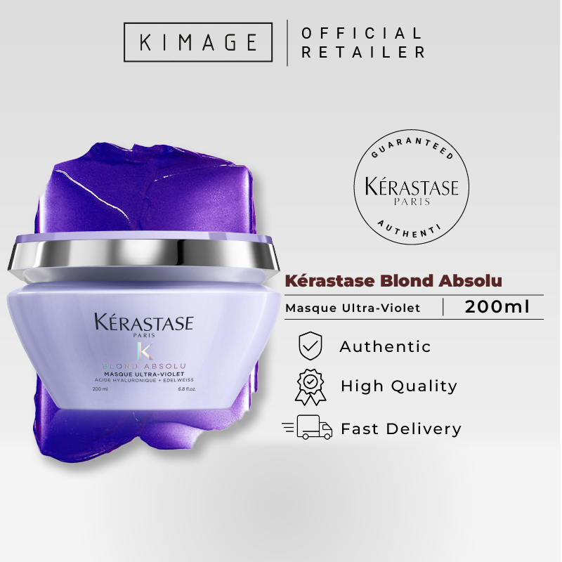 Masque Blond Absolut Ultra-Violet Purple Hair Masque for Color Protection  by Kerastase Hair Mask Hair Treatment Hair Smooth Treatment Hair Care |  Lazada Singapore
