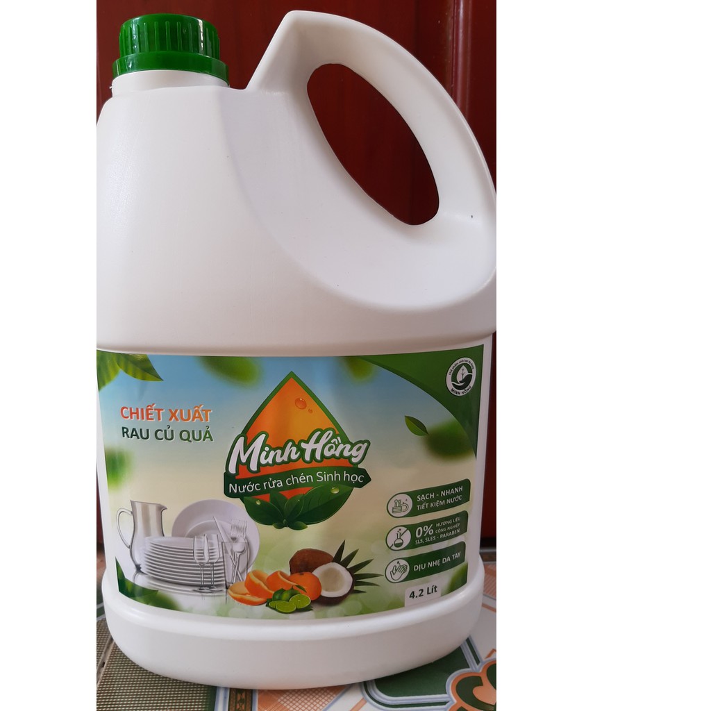 NƯỚC RỬA CHÉN SINH HỌC MINH HỒNG 1.7L, 4.2L