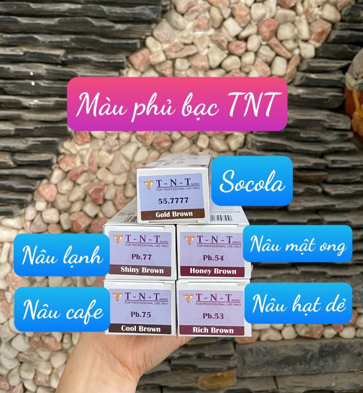 Màu Nhuộm Phủ Tóc Bạc TNT Collagen Plus 100ml thumbnail