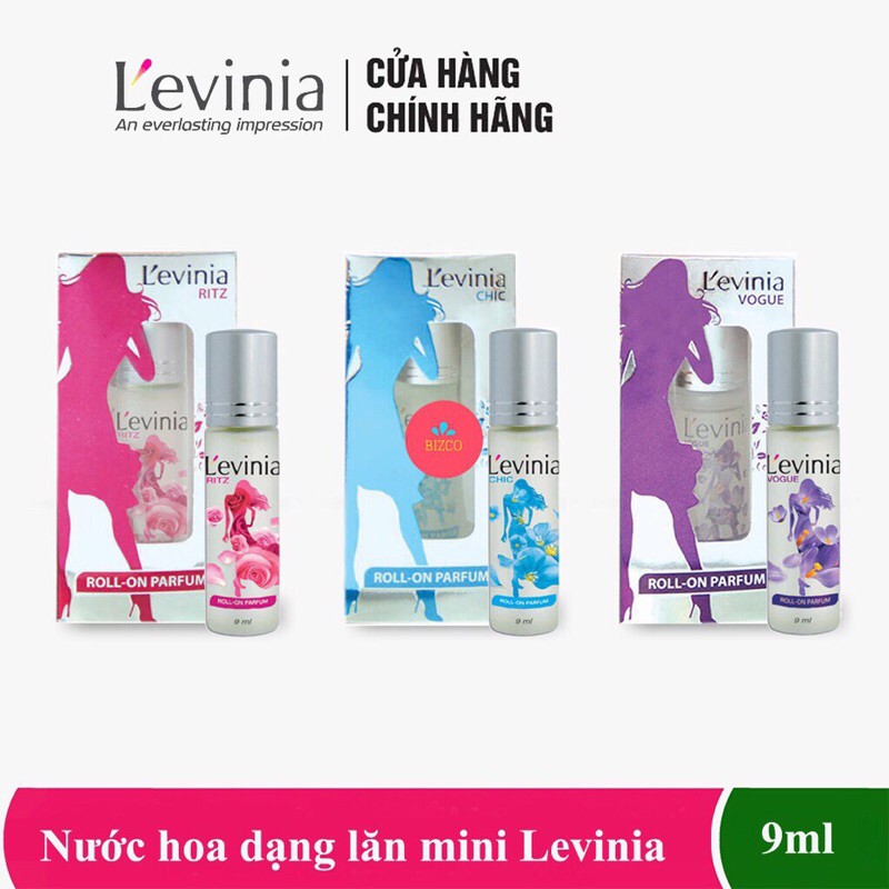 Nước Hoa Cao Cấp Dạng Lăn L'evinia 9ml