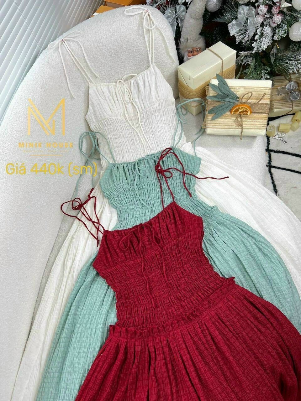 Đầm đũi 2 dây mẫu thời trang mới siêu hot.