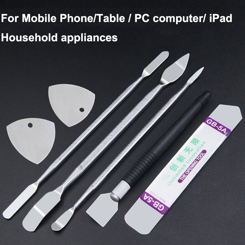 【New arrival】Mobile Phone Disassemble Hand Tool Set PC Metal Spudger LCD Opening Tools For Mobile Phone /PC /Table /iPhone /Computer. 