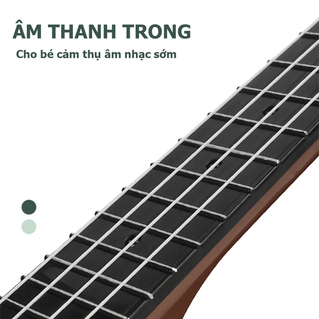 Đàn Guitar Mini 4 Dây Cho Bé Cảm Thụ Âm Nhạc Sớm