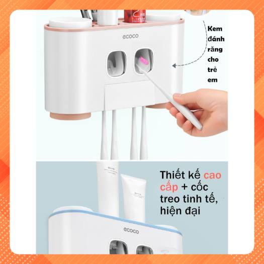 Bộ Nhả Kem Đánh Răng Tự Động Cao Cấp Ecoco