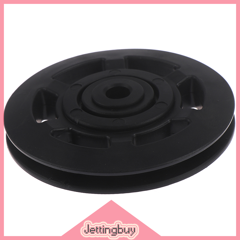 Jettingbuy 95mm Black Bearing Pulley Wheel Cable Gym Equipment Part Wearproof