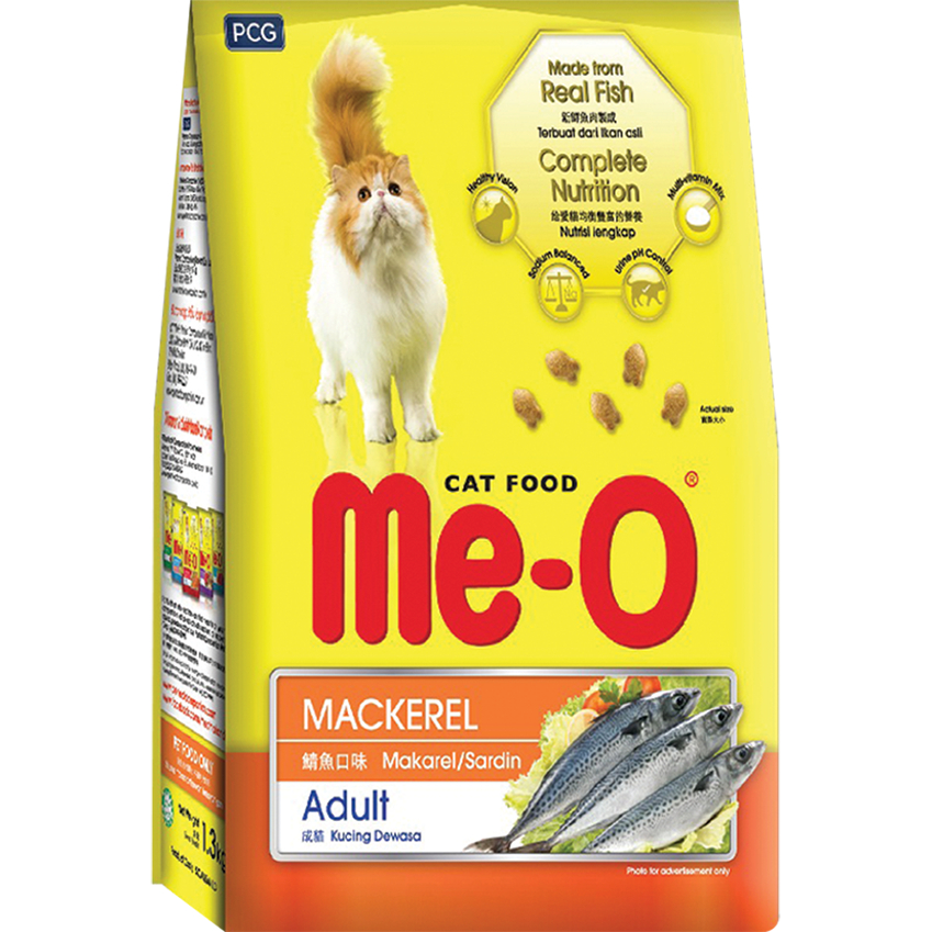 (350g) Thức ăn khô hạt Me-o cho mèo các vị
