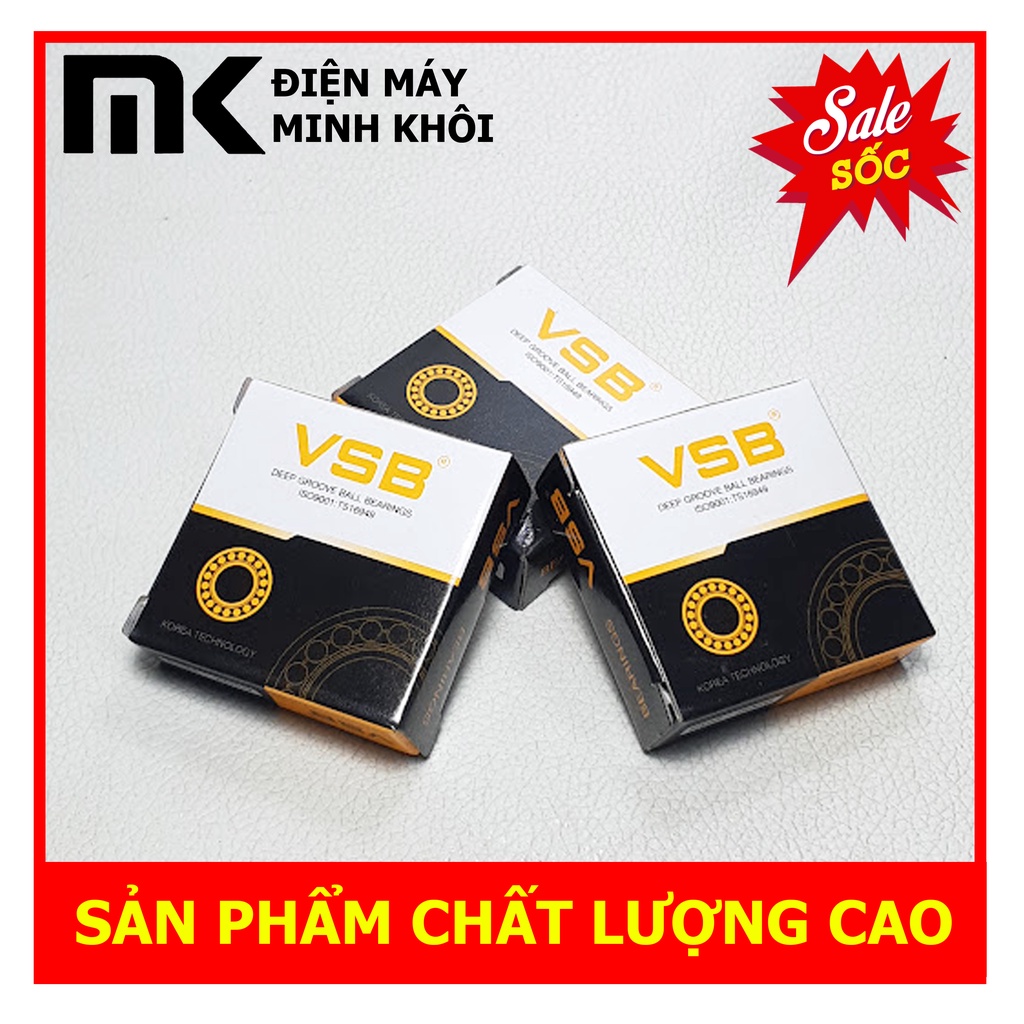 Bạc đạn - Vòng bi 6202RS cho động cơ, mô tơ...