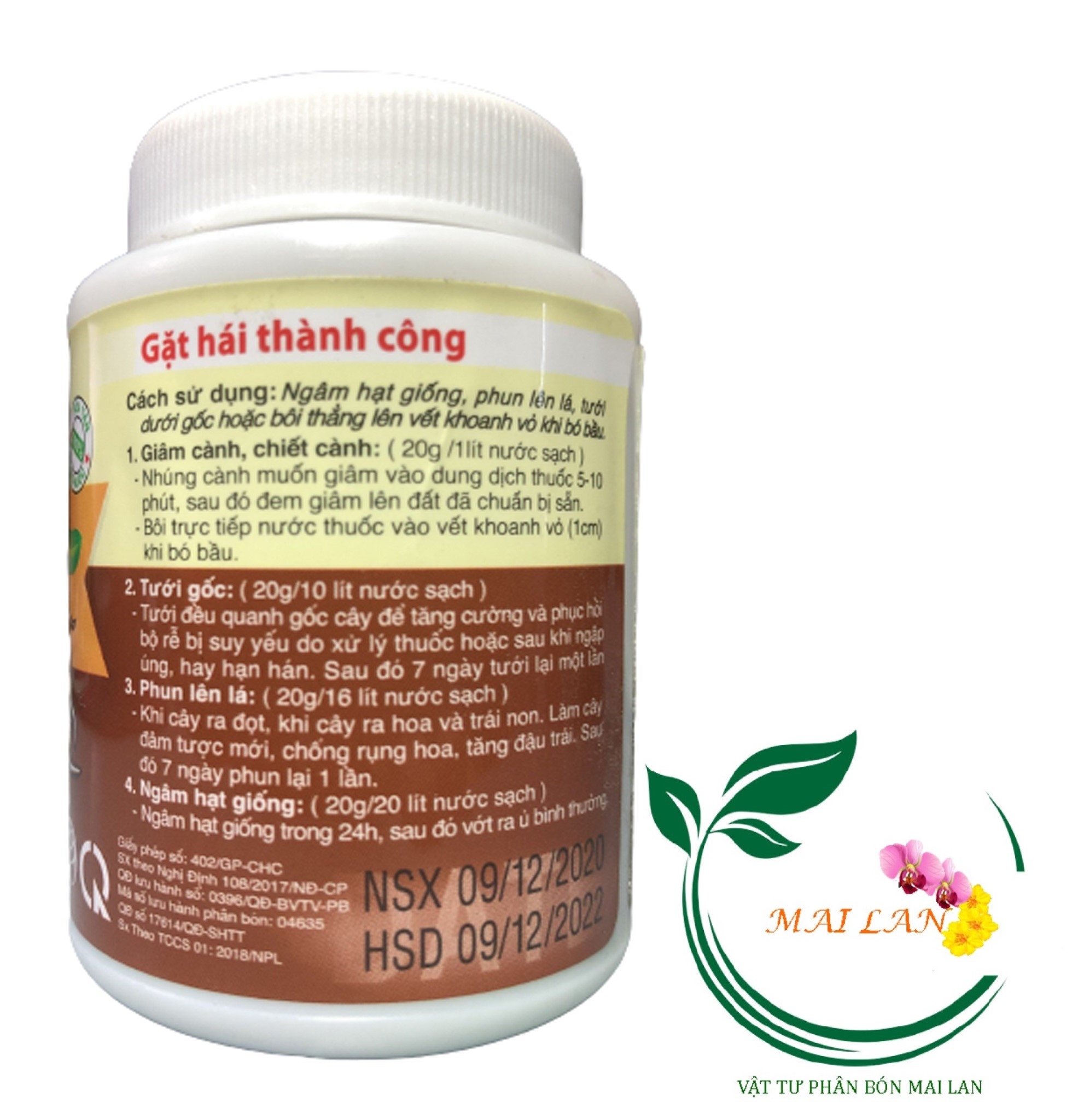 Phân Bón Lá Kích Rễ N3M - #341A# 100g