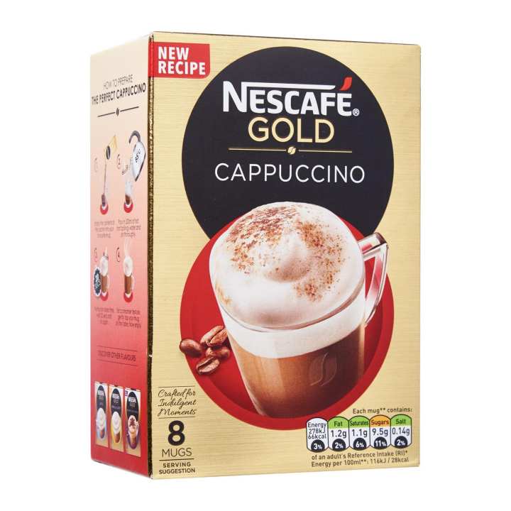 NESCAFE Gold Cappuccino Instant Coffee Lazada Singapore