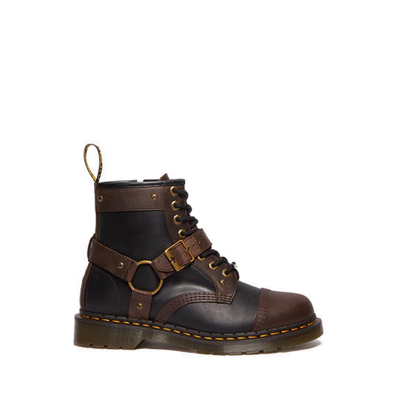 Dr. Martens รุ่น 1460 Harness Mm รองเท้าบูท Unisex - สีดำ และสีน้ำตาล ...