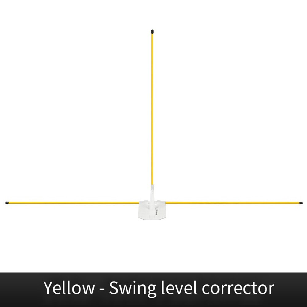Golf Swing Trainer Portable Golf Swing Training Aid Golf Swing Plane Corrector Swing Arm Correct Posture Auxiliary Training Tool
