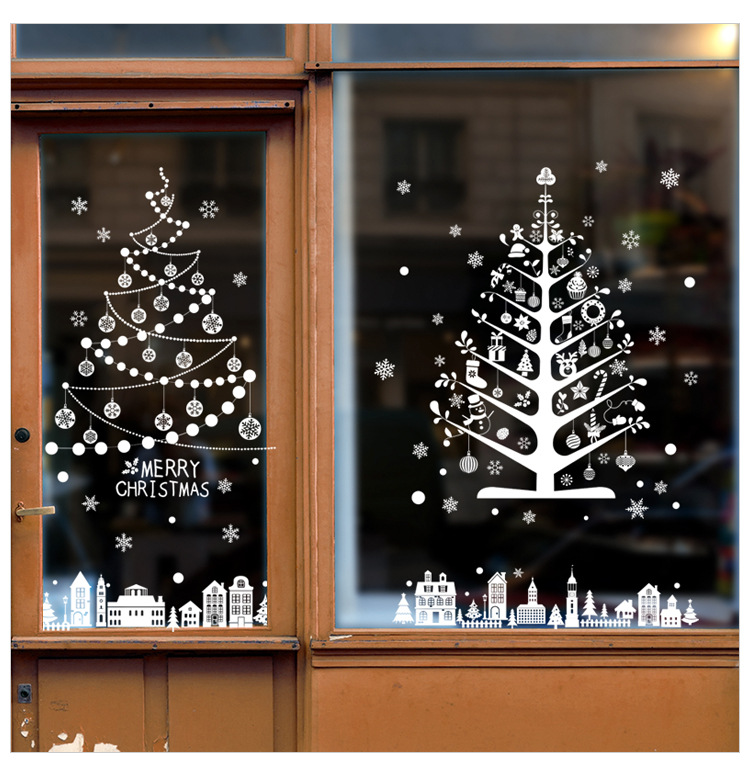 DECAL NOEL – Cây Thông Tuyết Trắng