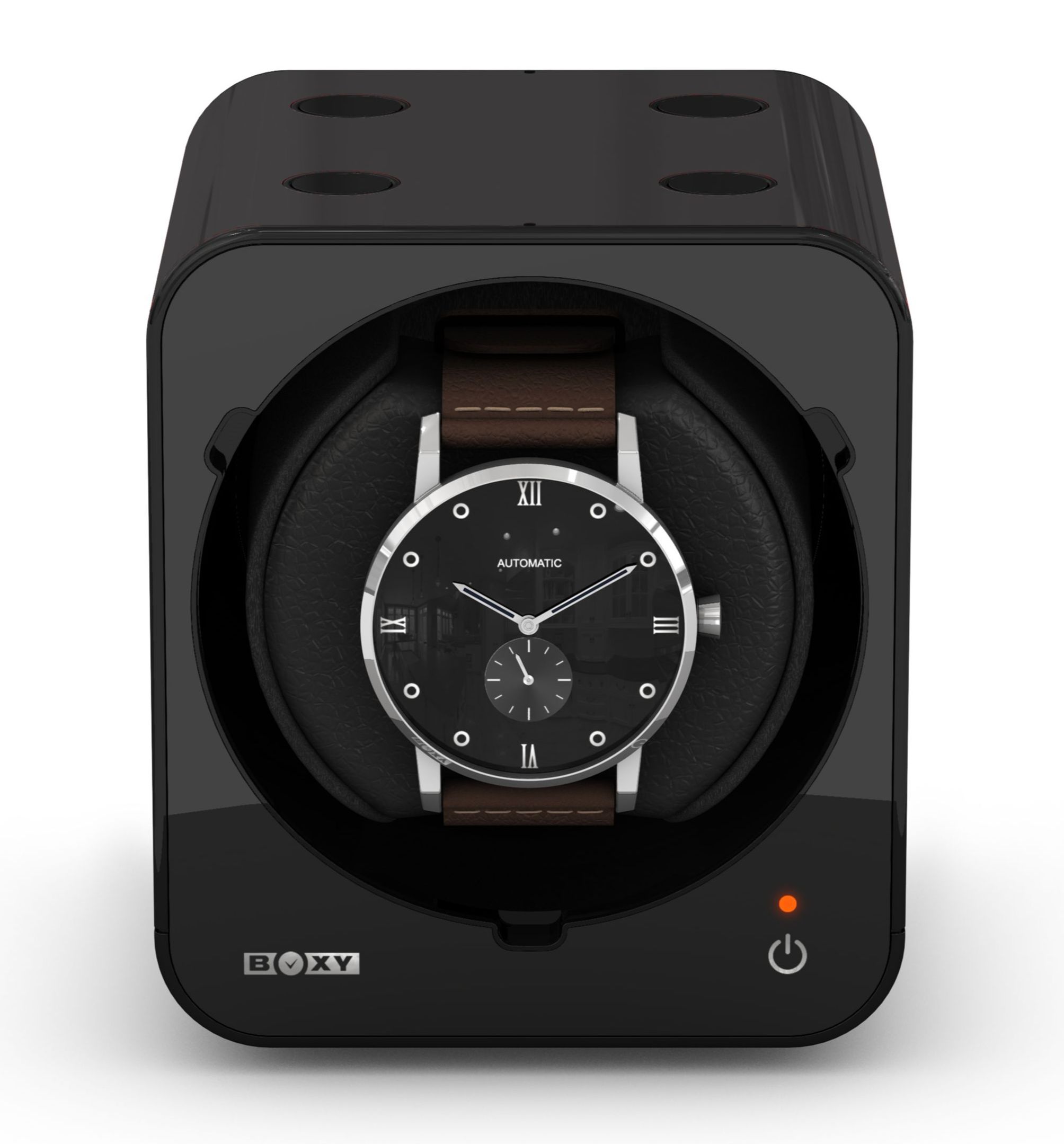 Boxy Automatic Watch Winder Add Ons (Iron Gray)