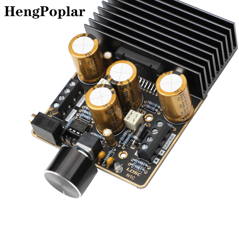 Bảng khuếch đại công suất 7850 2.1 kênh 2*80W xe lớp AB mô-đun khuếch đại công suất tự làm công suất cao 120W âm trầm