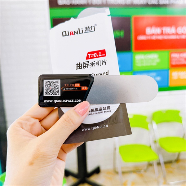 { ẢNH THẬT } Dao tách màn hình QianLi ( 0.1mm ) đã test