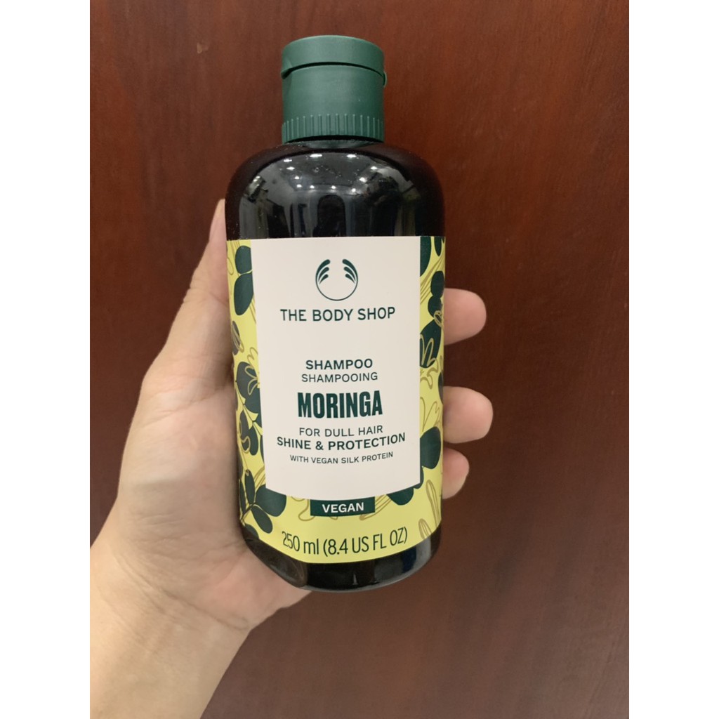Lịch sử giá Dầu gội phục hồi tóc hương Moringa The Body Shop shampoo gel  250ml cập nhật 3/2023 - BeeCost
