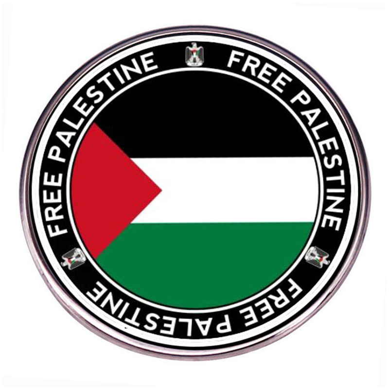 3pcs Palestine Flag Brooch Pins, Palestine Flag Pins Bulk Badge