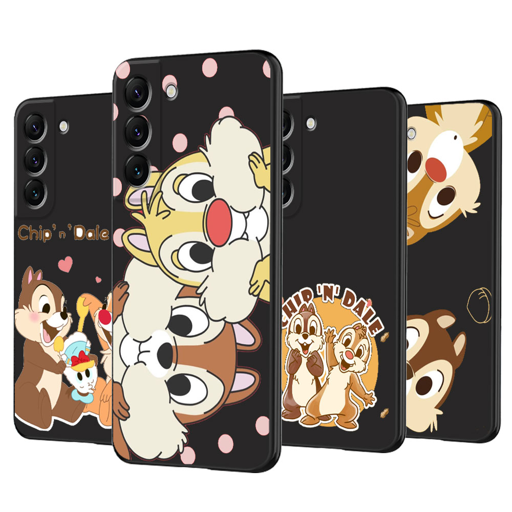 TAHANgTA Hot Sale New style Disney Chips And Dale Phone Case for Samsung Galaxy S24 Ultra S21 S20 FE S23 FE S10 S22 Plus Note 20 Ultra 10 Cover.