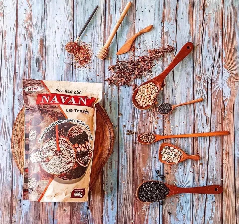 Bột ngũ cốc dinh dưỡng 7 vị NAVAN 800g
