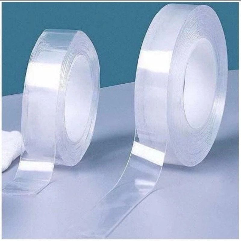(siêu dính)Băng keo nano 2mặt trong suốt