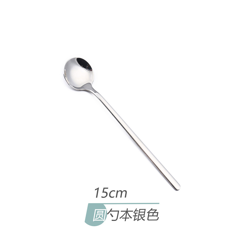 Muỗng cà phê, thìa cà phê inox các cỡ 13-15-17cm (muỗng tròn/muỗng xẻng)
