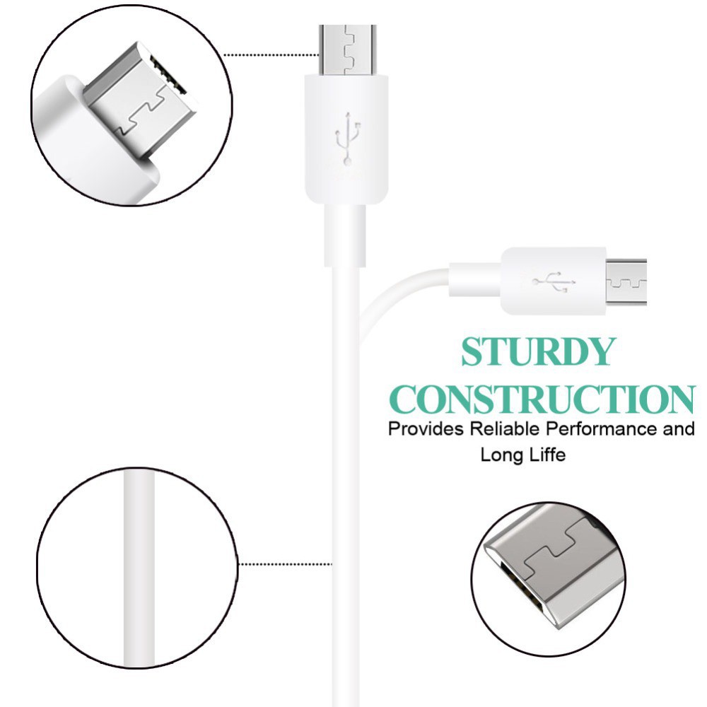 Dây Sạc Huawei Cáp Sạc Micro USB 2A Sạc Nhanh 18W cho Nova3i Mate 8 P8 Y5Lite Y9 Y7 Y6 Pro
