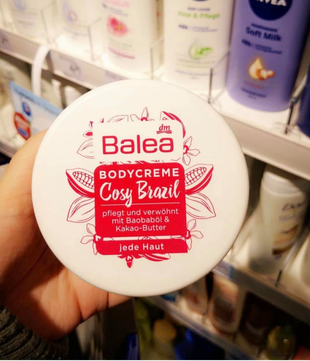 Hũ kem dưỡng thể balea body creme - đức