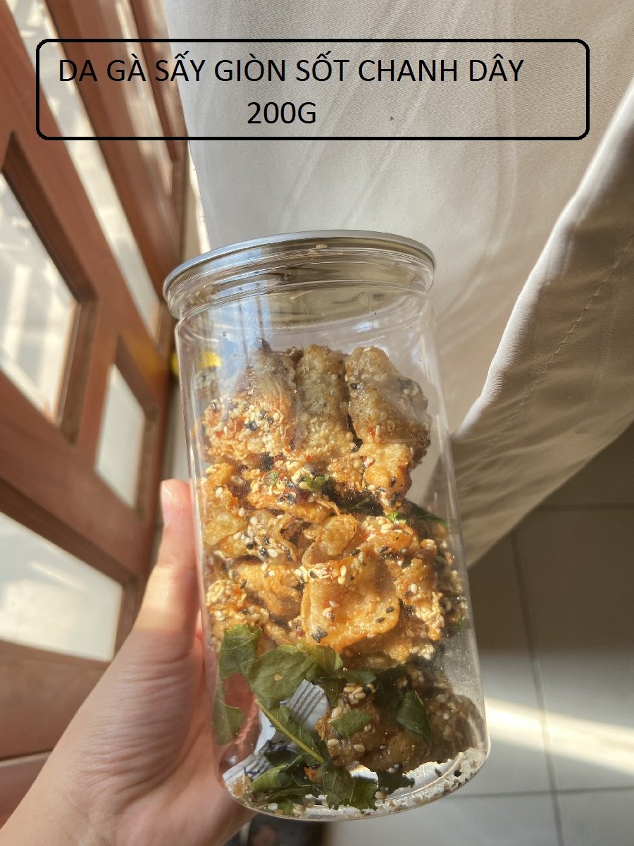200G DA GÀ SẤY GIÒN SỐT CHANH DÂY