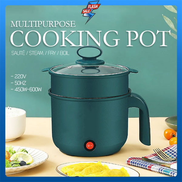 Electric Cooking Pan 1.8L Multipurpose Frying Pan Cooker Lazada PH