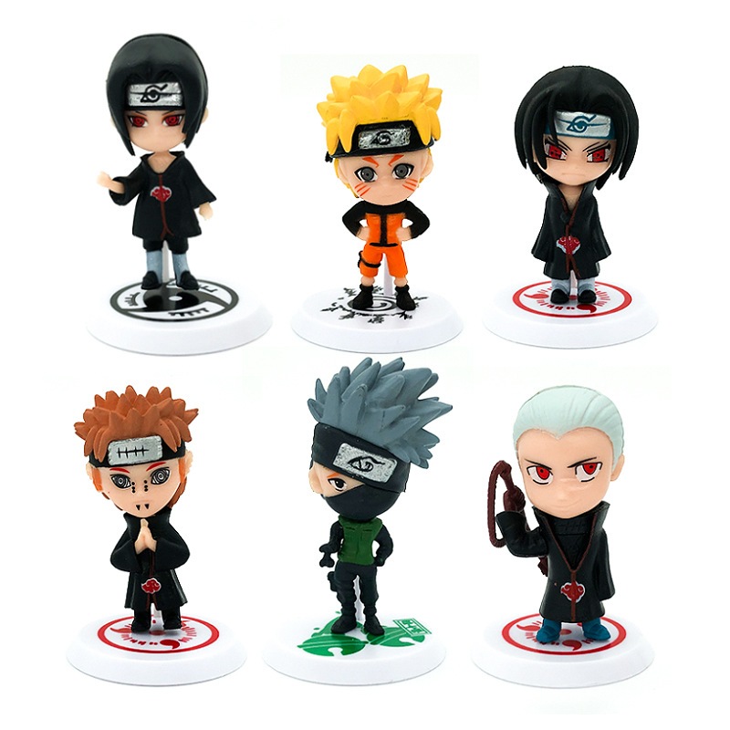 Mô hình Naruto Combo nhân vật Naruto Sasuke Sakura Gaara Itachi Kakashi Hinata Jiraira 3 ... Figure Anime Naruto