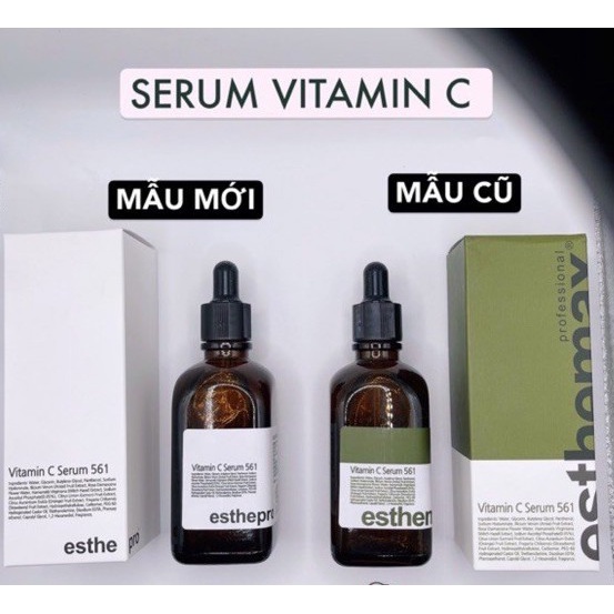 Tinh chất Vitamin C serum 561 Esthemax 100ml ( Full - Chiết )